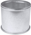 Front view of Quick-Clamp Ductwork Hose Adapter Fitting #GAF040000