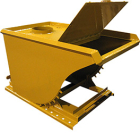 1-1/2 Cu. Yd. Enclosed Bulk Feed Hopper w/ 10" Inlet
