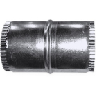 Side view of Steel Male-Male Hose Connect Fitting #DQM040000