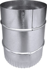 Front view of Metric to Imperial Duct Adapter #DRH100040