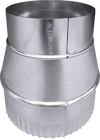 Front view of Metric to Imperial Duct Adapter #DRH800400