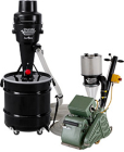 Complete kit installed onto Lagler floor sander