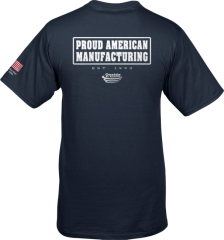 Front of Official Oneida Air Systems Proud American Manufacturing T-Shirt
