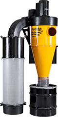 5hp 3ph Dust Gorilla Pro SMART Boost 35 Gal. Wall-Mounted HEPA-GFM Cyclone Dust Collector