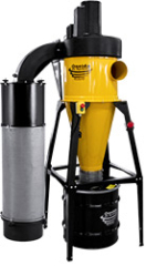 5hp 1ph Dust Gorilla Pro SMART Boost 35 Gal. Freestanding HEPA-GFM Cyclone Dust Collector