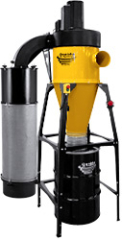 5hp 3ph Dust Gorilla Pro SMART Boost 55 Gal. Freestanding HEPA-GFM Cyclone Dust Collector