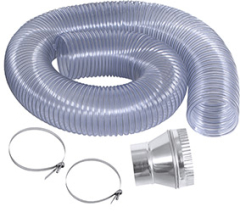 Mini-Gorilla 5" to 4" Ductwork Hose Kit