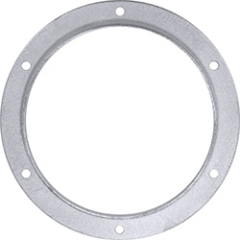 Top view of Steel Angle Ring Flange #DFZ090000