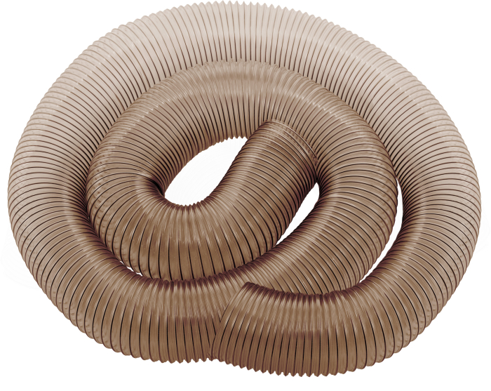 4" x 12.5' Vacuum Pressure Rated SD Urethane Flex-Hose