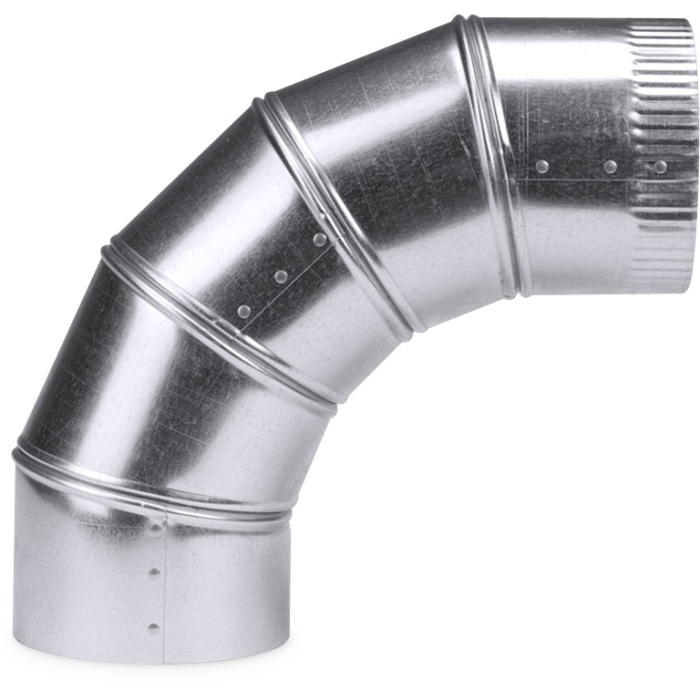 8" LR Adjustable Elbow