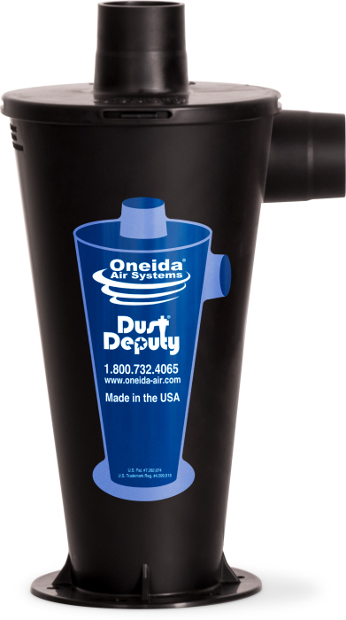 Static Dissipative Dust Deputy DIY Cyclone Separator