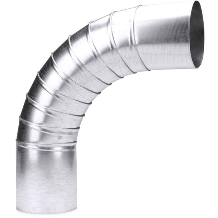 12" 90 Deg. Spiral Pipe Elbow