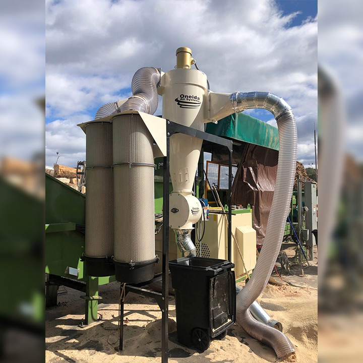 7.5HP Direct Drive Remington Mulch Install Photo