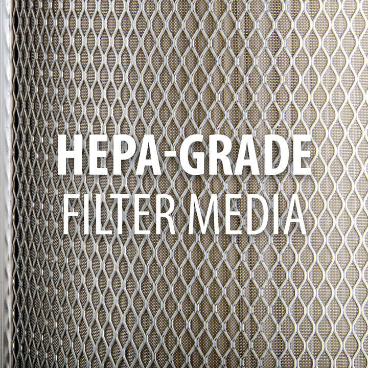 Mini-Gorilla Dust Collector HEPA-Grade Filter Media Closeup